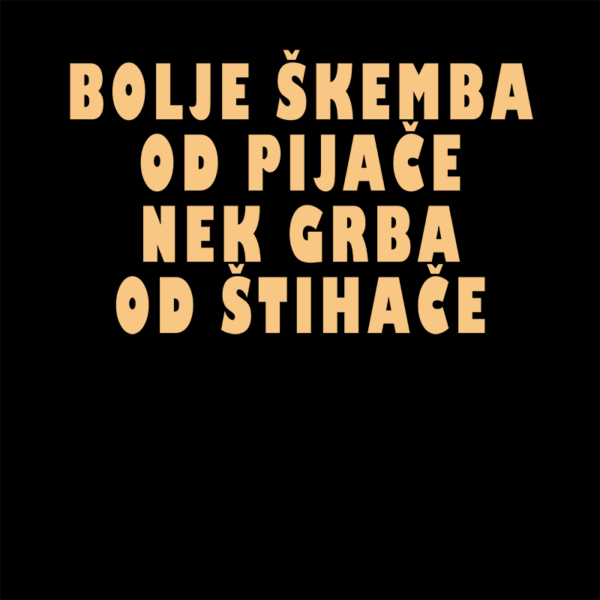 bolje-skemba-majica Škemba - Majica kratka