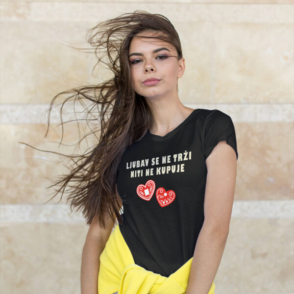 ljubav-se-ne-trzi-niti-ne-kupuje-majica-z Ljubav se ne trži niti ne kupuje - Majica crna