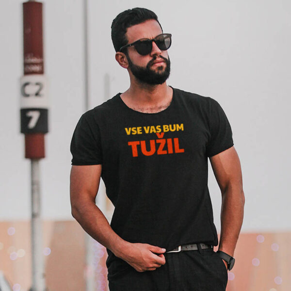 vse-vas-bum-tuzil Vse vas bum tužil - Majica crna MUŠKA