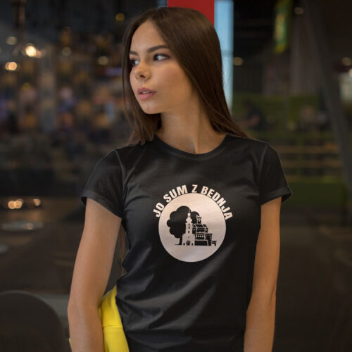 bednja-majica Jo sum z Bednja - Majica crna