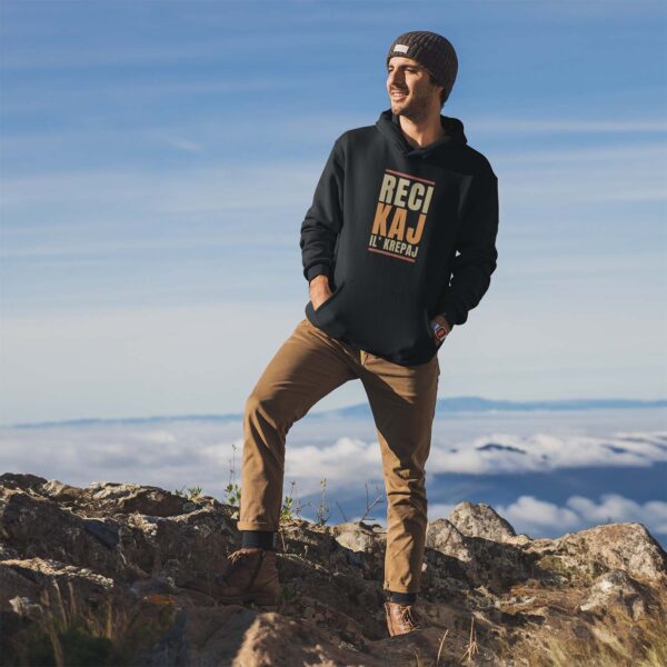 reci-kaj-il-krepaj Reci kaj il krepaj - Hoodie crna