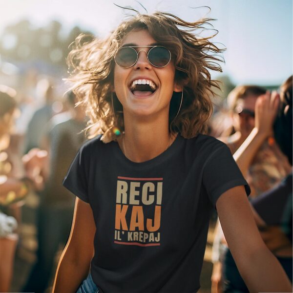 recikajilkrepaj Reci kaj il krepaj - Majica kratka