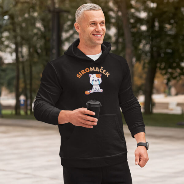 siromacek-hoodie-m SiroMAČEK - Hoodie crna