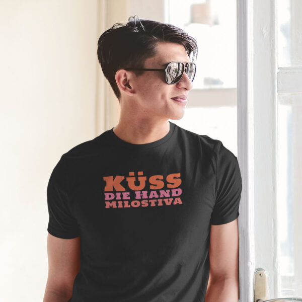 Küss-die-Hand-milostiva Küss die Hand milostiva - Majica crna