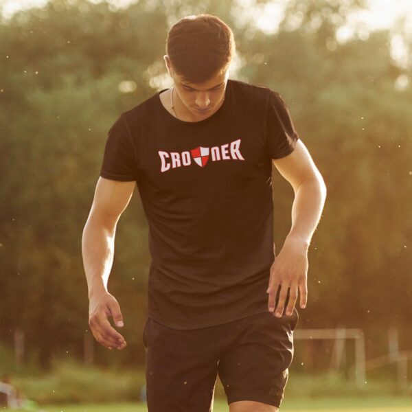 croner-majica CRONER - Majica crna