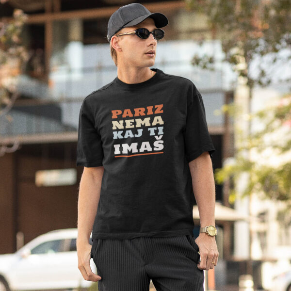 pariz-nema-kaj-ti-imas-muska-majica-zagreb Pariz nema kaj ti imaš - Majica kratka