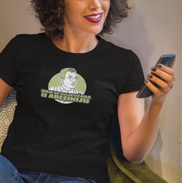 Franjo Avijatičar - Majica crna