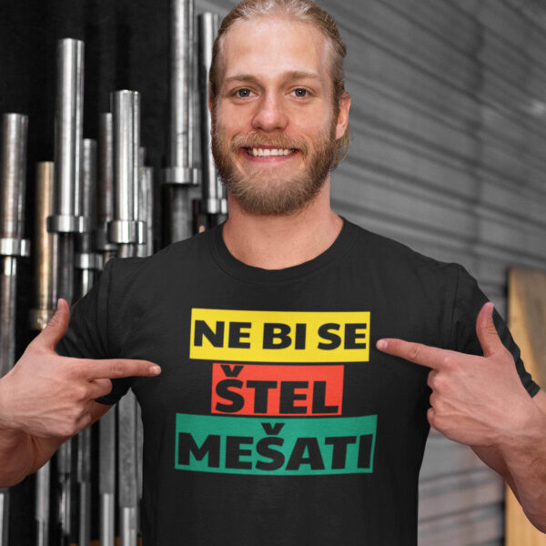 ne-bi-se-stel-mesati-majica-kajkavski Ne bi se štel/štela mešati - Majica kratka