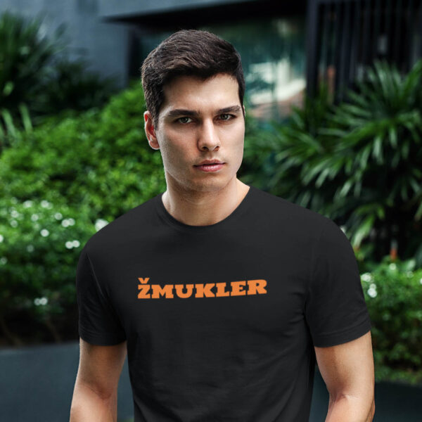 zmukler-majica-kajkavski Crna majica sa natpisom Žmukler