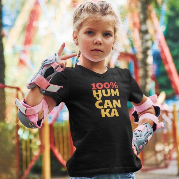 sto-posto-humcanka-majica-djecja-kajkavski dječja majica 100% humčanka hum na sutli