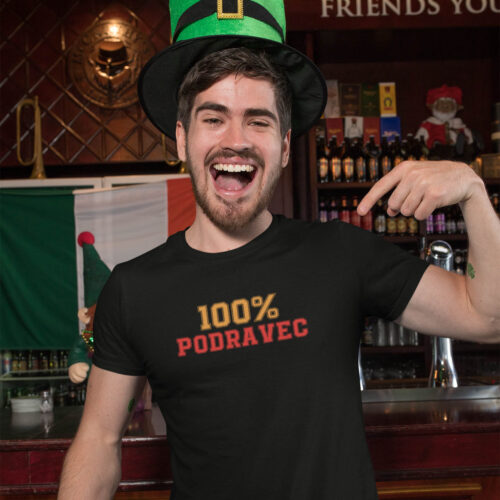 sto-posto-podravec-majica-kajkavski majica sa natpisom 100% podravec