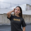 ideme-majica-zenska Crna majica sa natpisom Ideme