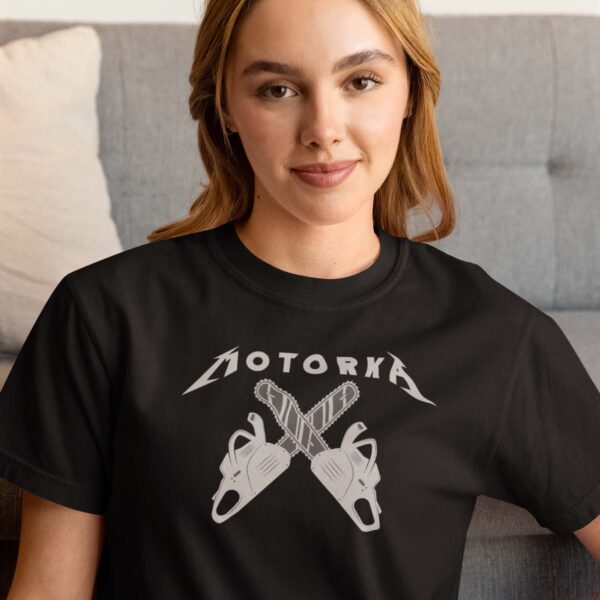 motorka-majica-kajkavski-zenska Motorka - Majica crna