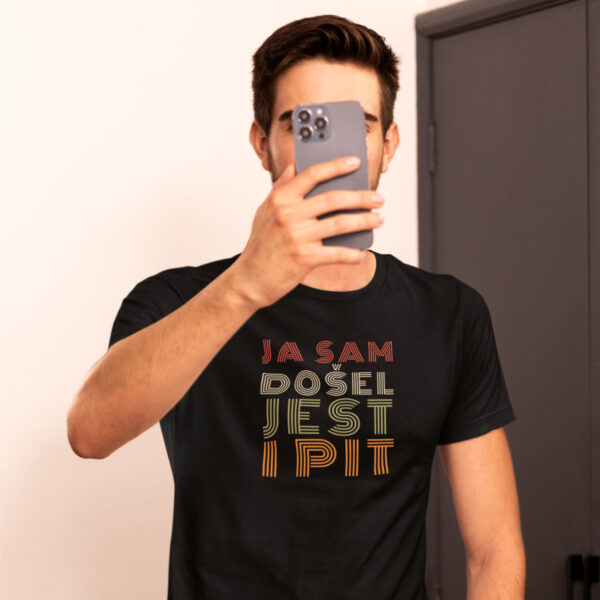 jest-i-pit-majica-s-tiskom-muska Jest i pit (M/Ž) - Majica kratka