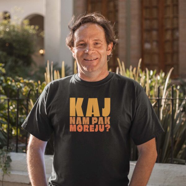 kaj nam pak moreju majica muska Kaj nam pak moreju? - Majica crna