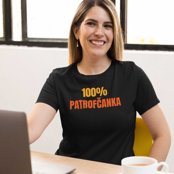 patrofcanka majica crna Patrofčan/ka - Majica kratka