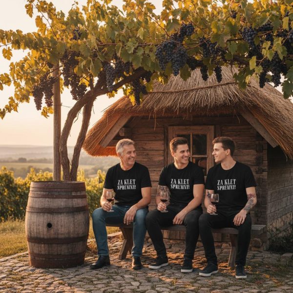 za klet spremni grupa Za klet spremni! - Majica kratka