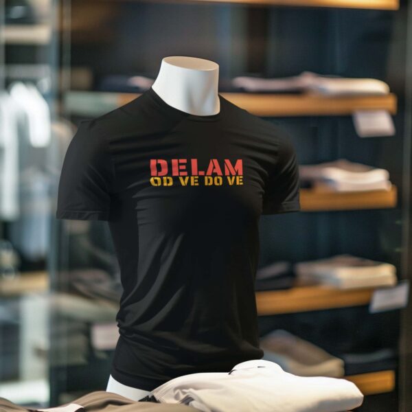 delam od ve do ve majica kajkavski Delam od ve do ve - Majica kratka