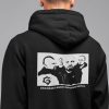 grunt hoodie majica iza Grunt hoodie majica - crna