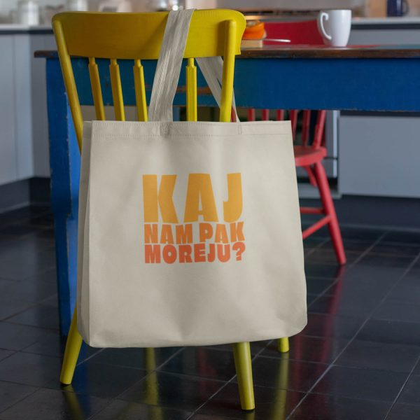 kaj nam pak moreju velika torba kajkavski bež Kaj nam pak moreju? - Velika torba