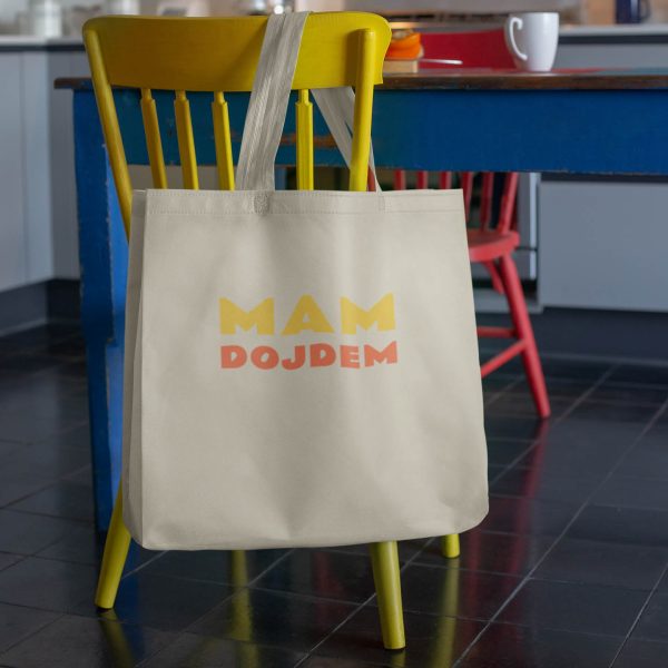 mam dojdem velika torba kajkavski bež Mam dojdem - Velika torba