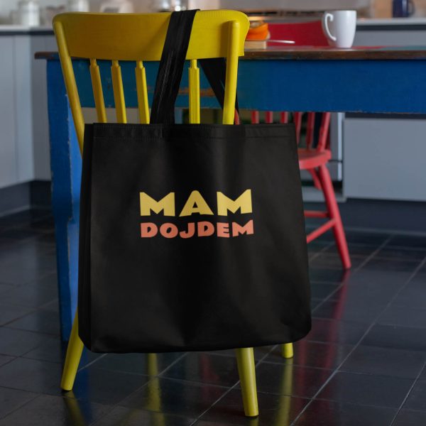 mam dojdem velika torba kajkavski crna Mam dojdem - Velika torba