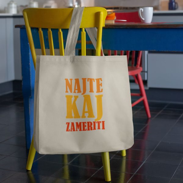 najte kaj zameriti velika torba kajkavski bež Najte kaj zameriti - Velika torba