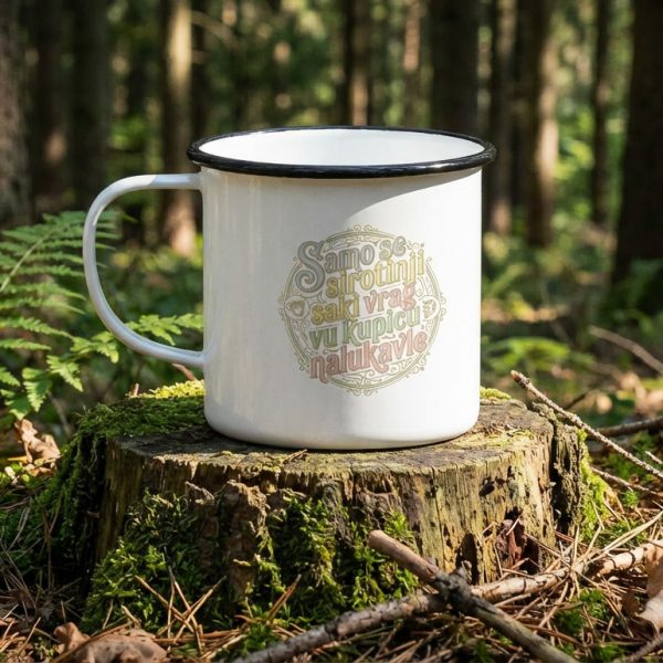 samo se sirotinji loncic kajkavski Samo se sirotinji… - lončić metalni