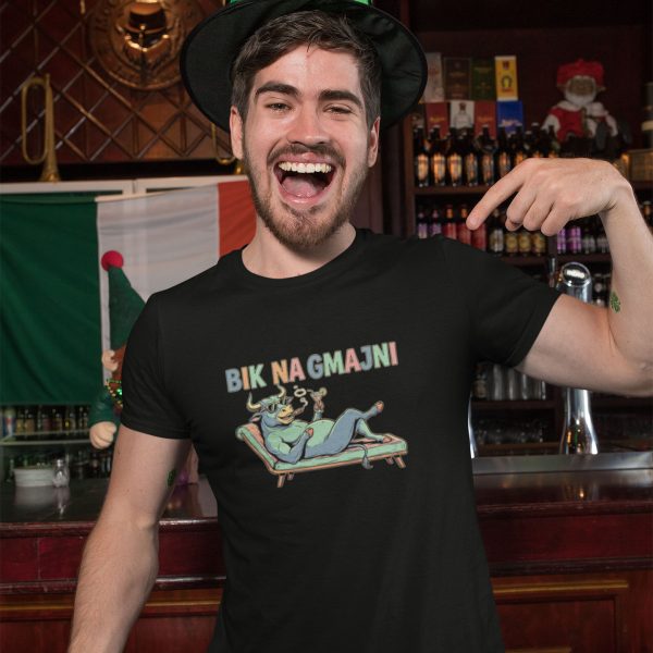 bik na gmajni kajkavski v 3 Bik na gmajni V.3 - Majica crna