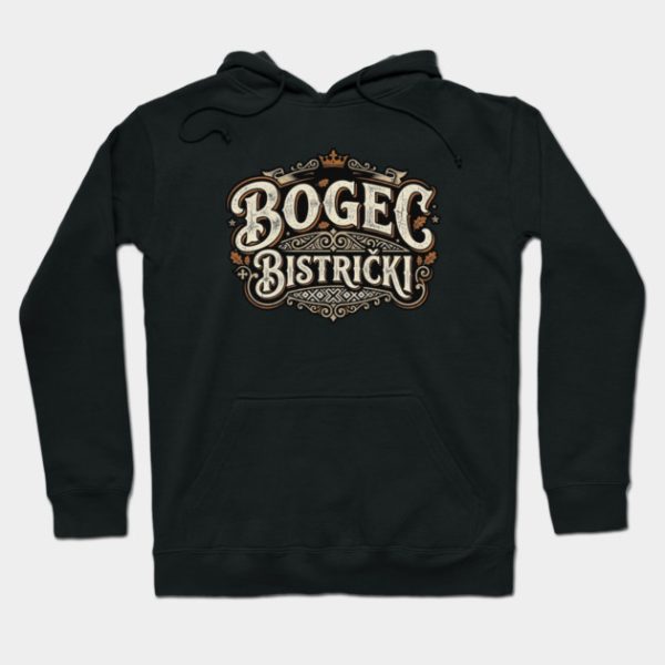 bogec bistricki v2 duksa kajkavski Bogec bistrički V.2 - Hoodie crna