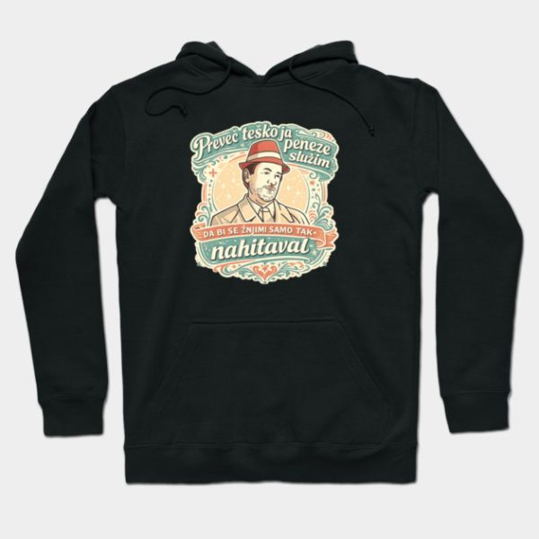 ozbolt franc penezi duksa kajkavski Ožbolt Franc Penezi - Hoodie crna