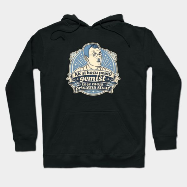 Šafranek Franjo Gemišt - Hoodie crna