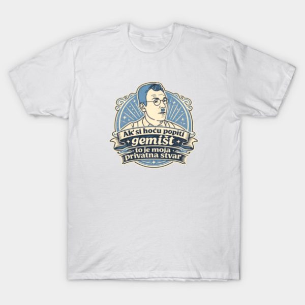 safranek gemist bijela Šafranek Franjo Gemišt - Majica kratka