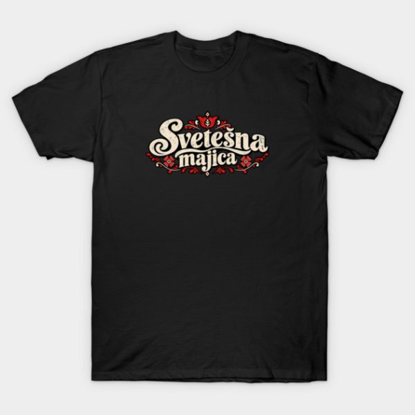 svetesna majica kajkavski crna Svetešna majica – Majica kratka